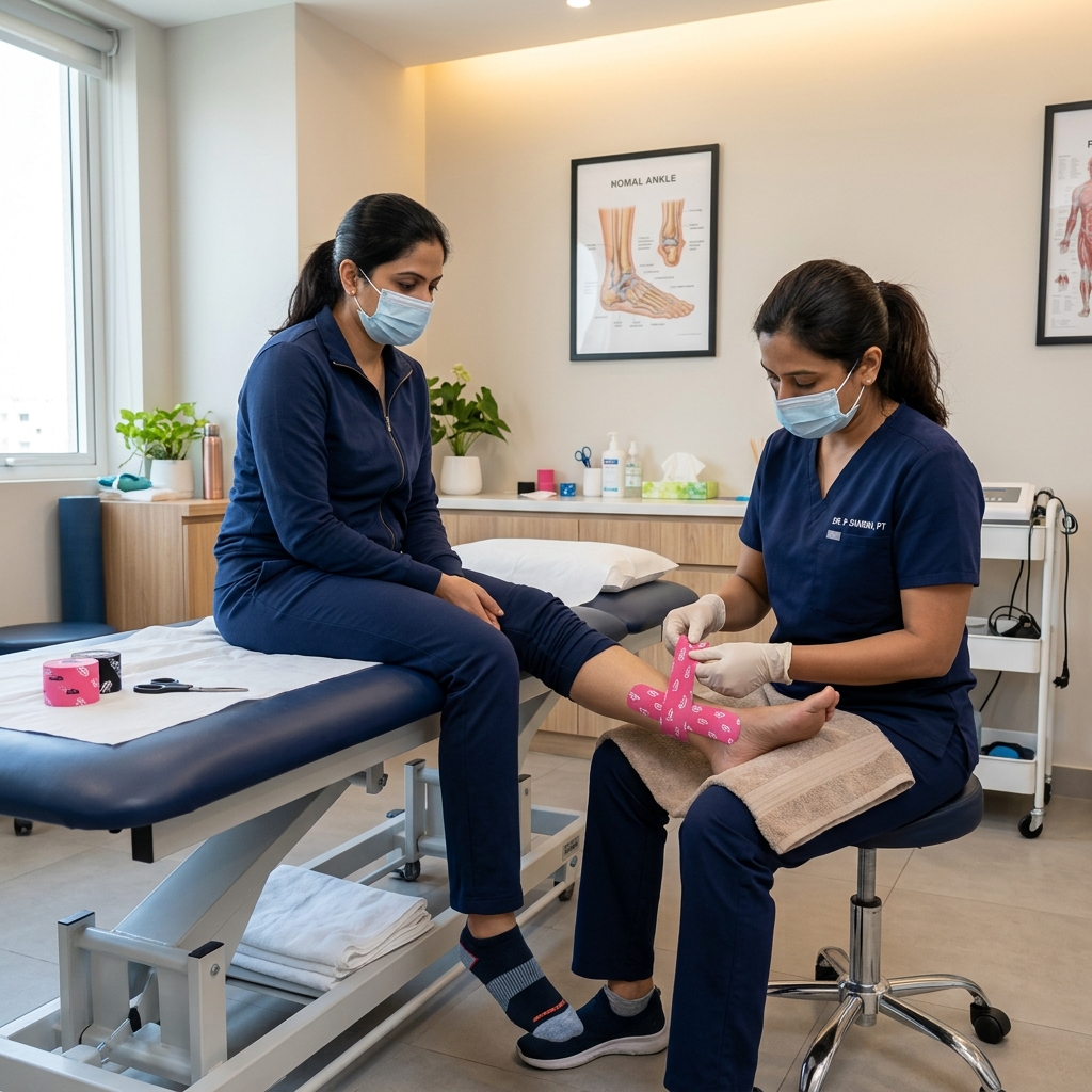 Ankle Sprain & Foot Pain Physiotherapy Treatment